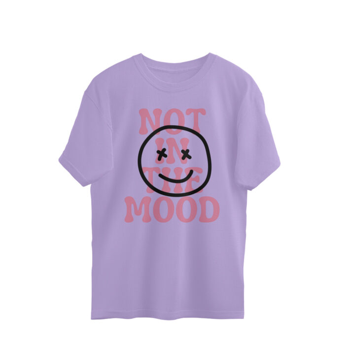 Women's : Not in Mood Oversized Tees - Image 4