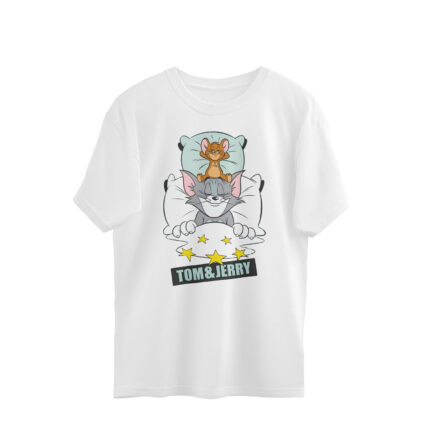 Women's : Tom & Jerry Oversized Tees - Image 4