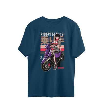 Women's : Rider Girl Oversized Tees - Image 2