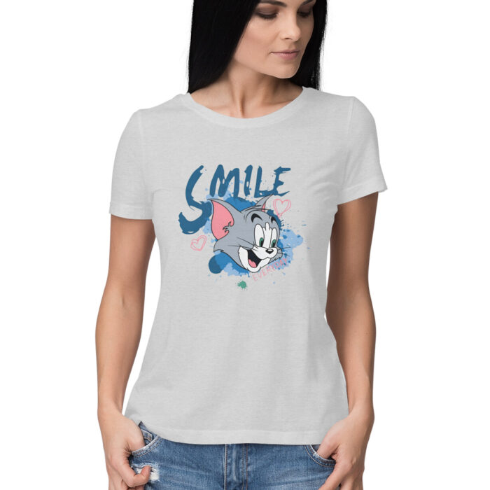 Women's : Smile Tees - Image 5