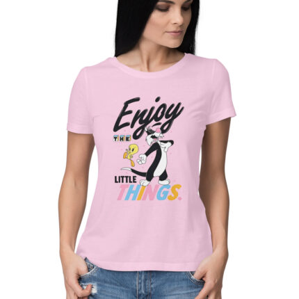 Women's : Enjoy The Little Things T-shirt - Image 3