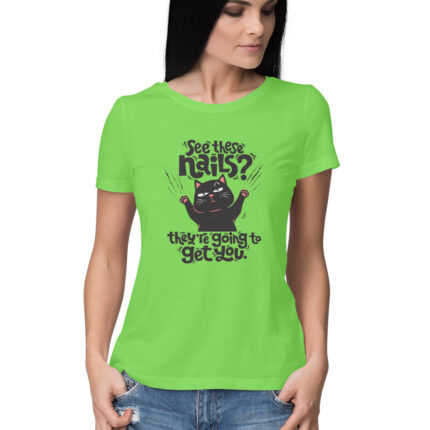 Women's : Sharp Nails Tees - Image 3