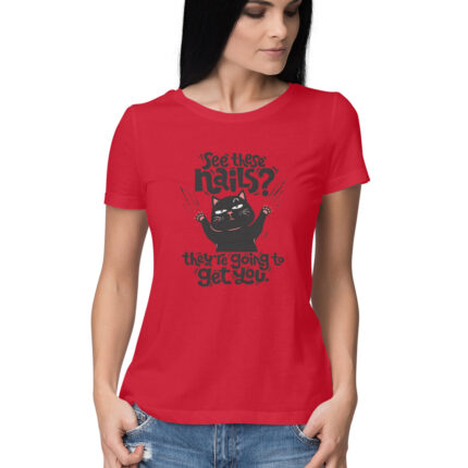 Women's : Sharp Nails Tees - Image 6